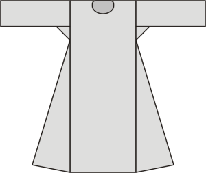 Zeichnung: Kleid