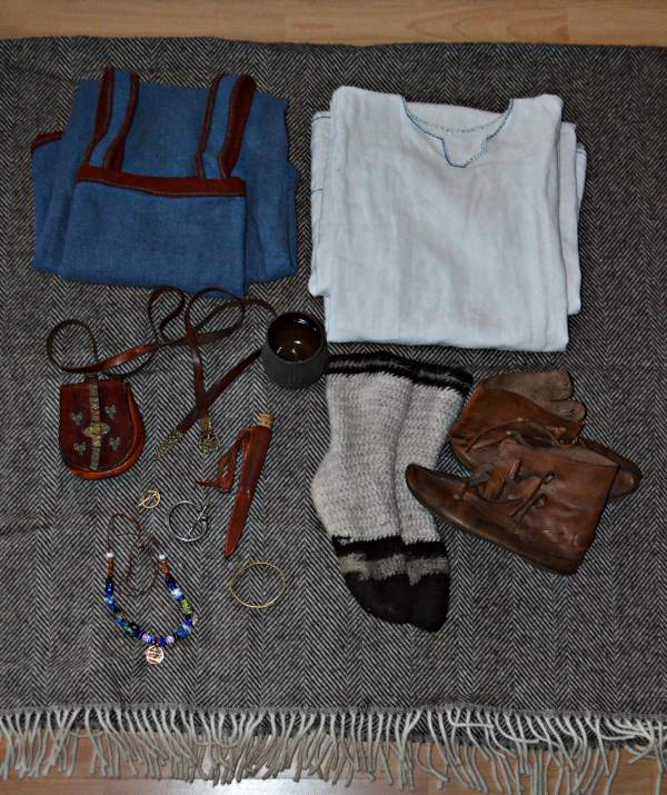  900-1000, Skandinavien / Birka, Hofbesitzerin, (Dana), Ausrüstung