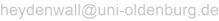 Kontakt E-Mail-Adresse